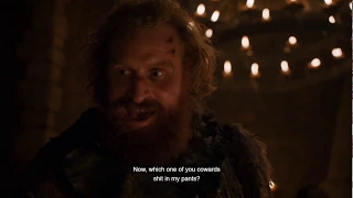 Tormund Tells His Hurting Feelings to Clegane | Game of Thrones | Season 8, Ep. 4