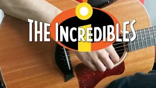 The Incredibles Theme - Acoustic Guitar Cover (Tabs + Sheet Music)