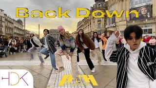 [KPOP IN PUBLIC | ONE TAKE] P1HARMONY - 'BACK DOWN' Dance Cover by HDK from France