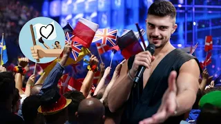 Andrew Lambrou sings Eurovision 2023 songs