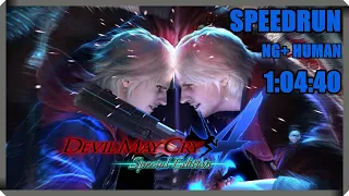 Devil May Cry 4: Special Edition SPEEDRUN Nero, Dante NG+ Human (no item, SP) em 1:04:40 LRT