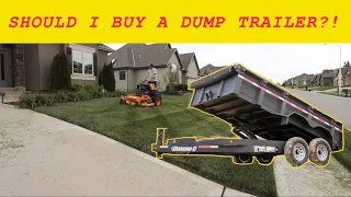 Should I Buy A Dump Trailer For My Landscaping Business?