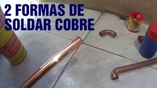 2 formas de soldar cobre para novatos y sin esfuerzo, aprender es ponerse