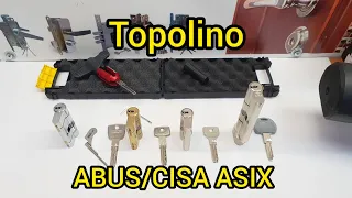 Lockpick Topolino Abus D6,Cisa Asix pro +380933008410 WhatsApp Medvejatnik.com.ua