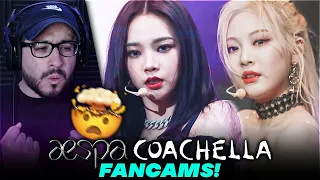 LIVE VOCALS! | Reaction to aespa 에스파 @ Coachella 2022 Fancams