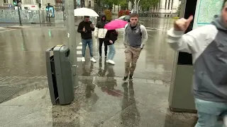 Torrential rain sweeps across Spain