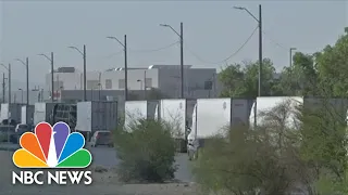 Mexican Truckers Protest Texas Gov. Abbott's Security Measures At Border