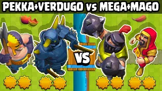 PEKKA + EXECUTIONER vs MEGA KNIGHT + WIZZARD | CLASH ROYALE OLYMPICS