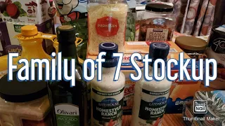 Sam's Club Haul and GFS |Family of 7 | Finally Meat!