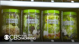 "Farmer's Fridge" is making healthy food available in vending machines