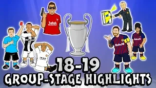 🏆UCL GROUP STAGE HIGHLIGHTS🏆 2018/2019 UEFA Champions League Best Games and Top Goals