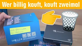 Wer billig kauft - kauft zweimal 😕️ Beelink Mini PC - kein Bild mehr nach Bios Update