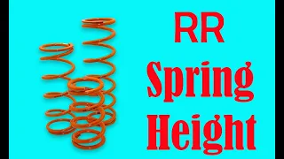 11" vs 13" Spring Height, what is the deal.