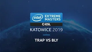 SC2 - Trap [P] vs. Bly [Z] - Qualifying Match - B2 - IEM Katowice 2019