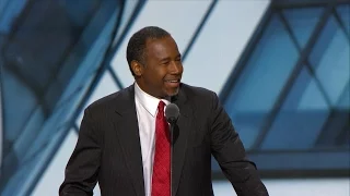 Ben Carson Full Speech Supporting Trump