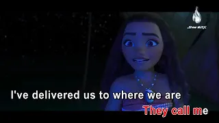 Disney s Moana   I Am Moana  Lyrics Video   Karaoke   Singalong   Music Video