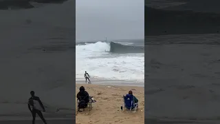 THE WEDGE BIGGEST WAVE OF THE YEAR SO FAR #giantwaves