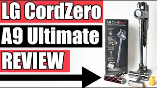 LG Cordzero A9 Ultimate REVIEW Cordless Stick Vacuum