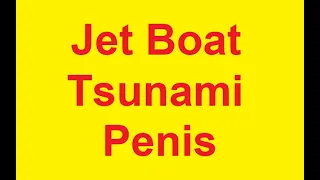 Jet Boat Throws Big Wake
