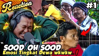 AKU SABAR TAU 🤣❗ Sood Pekak feat Ariman & Salim | Part 1 | REACTION