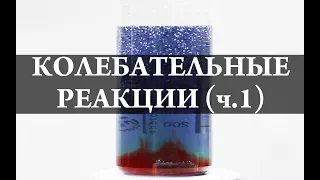 Belousov-Zhabotinsky reaction. Oscillatory reaction (P1). Chemistry - Just