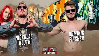 FULL MATCH - Nickolas Kluth vs. Dominik Fischer | Unlimited Wrestling: Landslide 2021