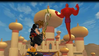 Kingdom Hearts II Final Mix (Xbox One) - Jafar No Damage (Level 1 Critical Mode)