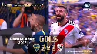 Boca Juniors 2 x 2 River Plate - Final Libertadores 2018 - Fox Sports HD⁶⁰