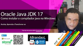 Oracle JDK 17 Como instalar o compilador Java