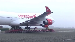 Corendon (Ex KLM)  Boeing 747 PH-BFB on her way to ""hotel Corendon ""