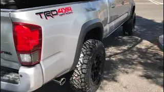 Truck update new nitto 33x12.50r17 3 inch lift spc uca