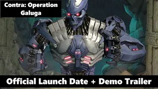 Contra: Operation Galuga - Official Launch Date + Demo Trailer