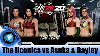 WWE 2K20 Tag Team Match - The IIconics vs Asuka & Bayley