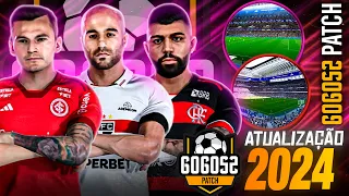 🔥🎮A MASTER LIGA MAIS REALISTA DA HISTÓRIA! TRANSFORME SEU PES 2021 EM PES 2024 COM ESSE PATCH! 🎮🎮🎮