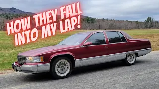 Picking up a subscribers 1996 Cadillac Fleetwood Brougham 50k miles with Matt!