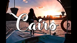 Boat ride on the Nile in CAIRO, Egypt | best sunset ever