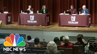 Uvalde School Board Blasted By Parents Students In Meeting