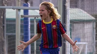Michal Zuk • FC Barcelona Infantil B vs Matarò • 28/08/2021 •HD