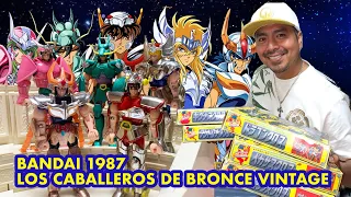 UNBOXING SAINT SEIYA VINTAGE BANDAI 1987 FIGURAS DE LOS CABALLEROS DEL ZODIACO MYTH CLOTH V1