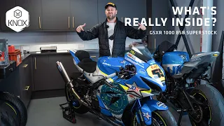 🧐 What is really inside a BSB Superstock GSXR1000🏁 | Knox Race GSXR1000 Episode 1 🔥