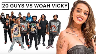 20 HOOD GUYS VS 1 RICH WHITE GIRL !