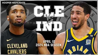 Cleveland Cavaliers vs Indiana Pacers Full Game Highlights | Apr 12 | 2024 NBA Season