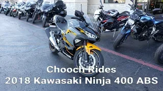 Chooch Rides - 2018 Kawasaki Ninja 400 ABS
