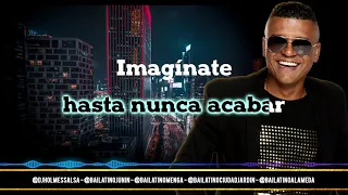 IMAGINATE MIS MANOS / MONCHO SANTANA / VIDEO LYRIC / LETRA / HOLMES DJ HQ