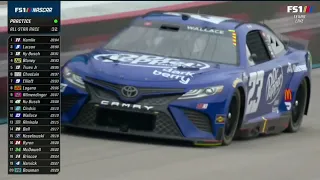 FINISH OF ALL-STAR PRACTICE - 2022 NASCAR ALL-STAR RACE NASCAR CUP SERIES AT TEXAS