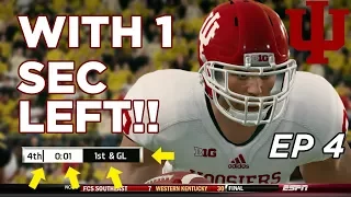 NCAA Football 14 Dynasty | Indiana Hoosiers - THRILLER DOWN TO LAST SECOND!!! EP 4