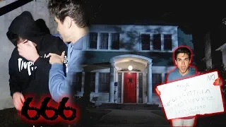 OUIJA BOARD IN HAUNTED EXORCIST HOUSE (EVIL SPIRIT)