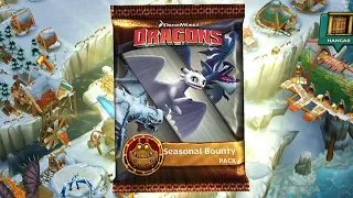 WHATS INSIDE THE SEASONAL BOUNTY PACK? - DRAGONS: RISE OF BERK