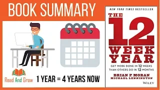 The 12 Week Year by Brian Moran and Michael Lennington - Animated Book Summary