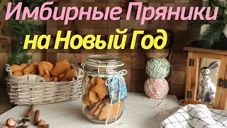 Новогодние Имбирные Пряники [Средняя Банка Счастья] Cookies by Jane